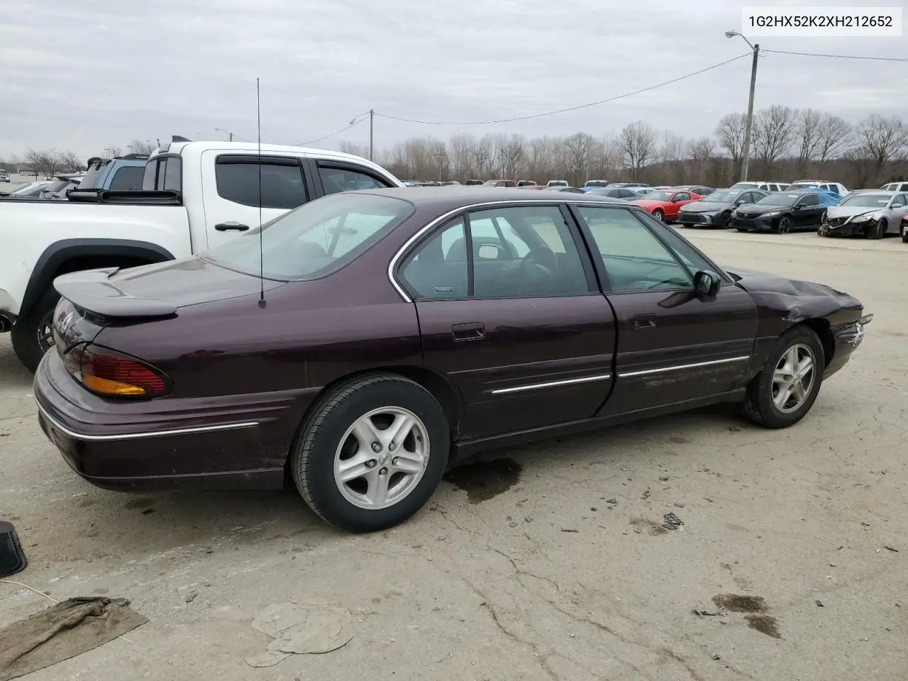 1999 Pontiac Bonneville Se VIN: 1G2HX52K2XH212652 Lot: 48393685