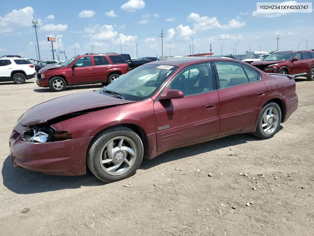 2000 Pontiac Bonneville Ssei VIN: 1G2HZ541XY4253747 Lot: 60154585