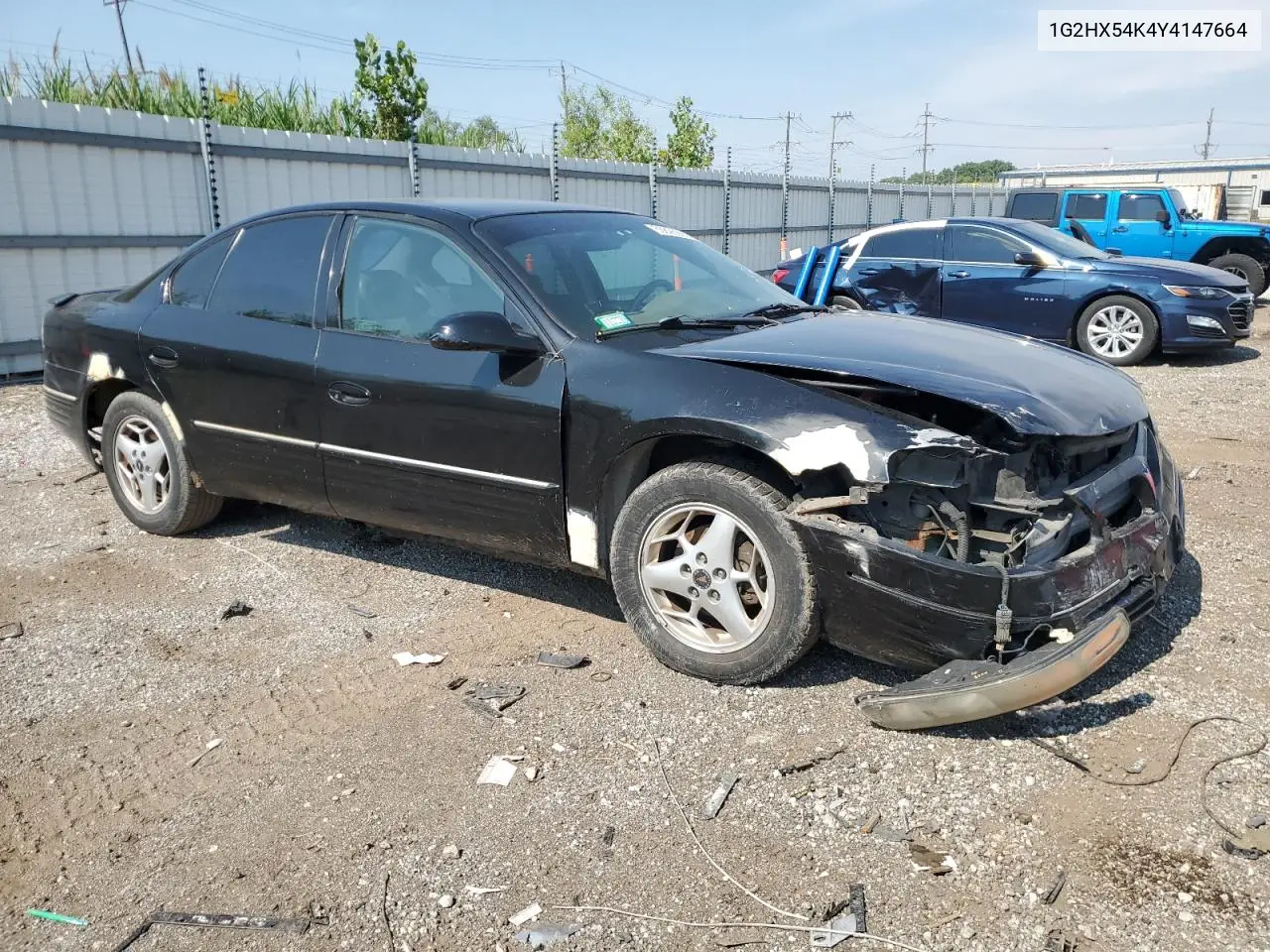 2000 Pontiac Bonneville Se VIN: 1G2HX54K4Y4147664 Lot: 63826905