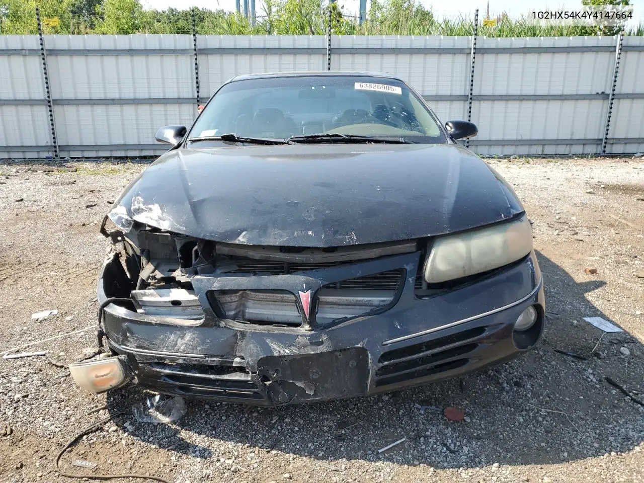 2000 Pontiac Bonneville Se VIN: 1G2HX54K4Y4147664 Lot: 63826905