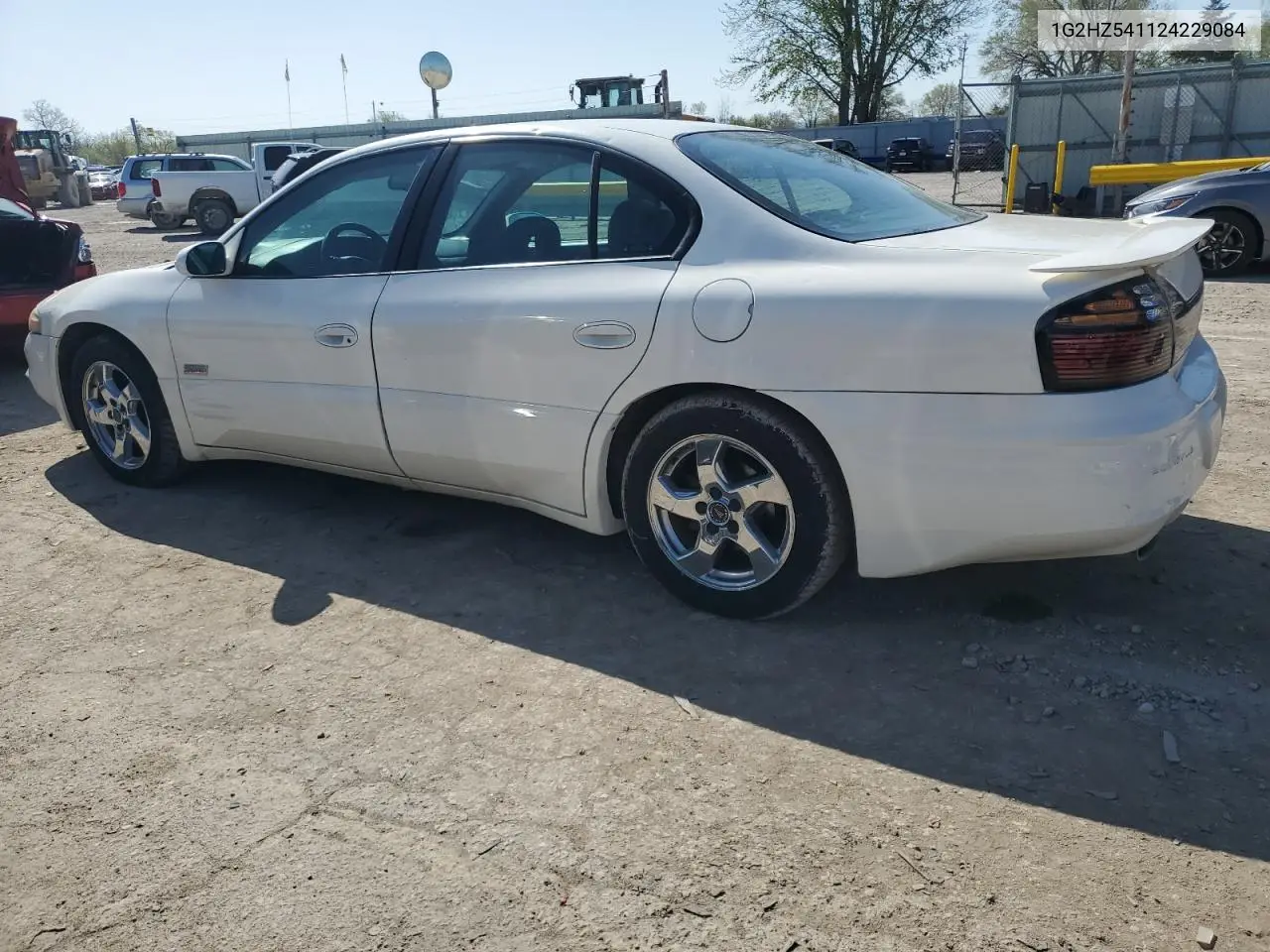 2002 Pontiac Bonneville Ssei VIN: 1G2HZ541124229084 Lot: 50900345