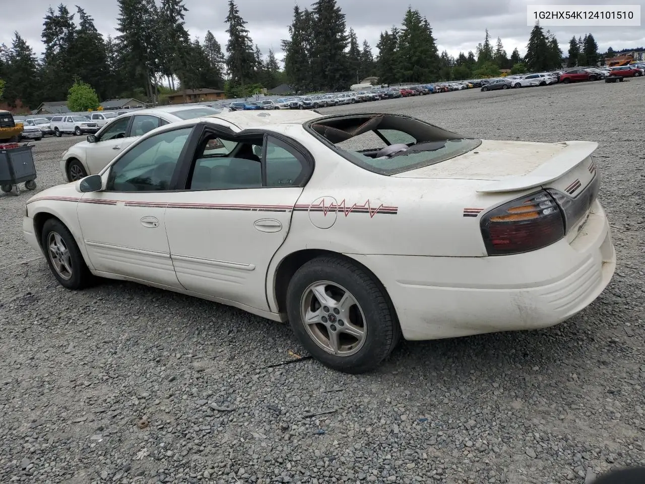 2002 Pontiac Bonneville Se VIN: 1G2HX54K124101510 Lot: 56788015