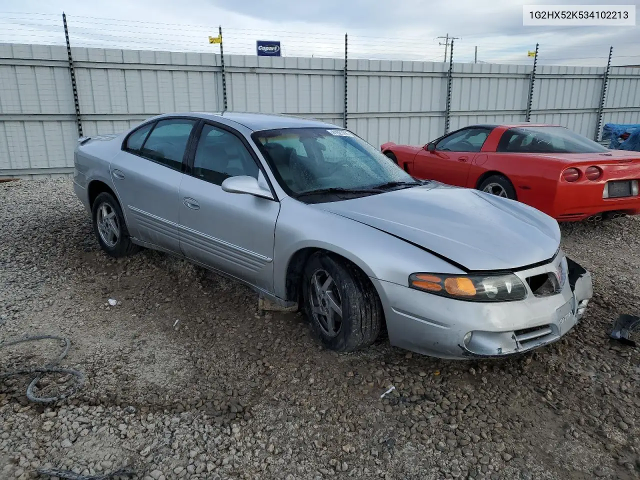 2003 Pontiac Bonneville Se VIN: 1G2HX52K534102213 Lot: 41921295