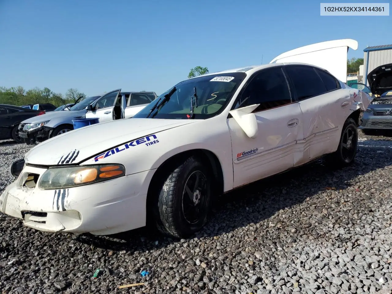 2003 Pontiac Bonneville Se VIN: 1G2HX52KX34144361 Lot: 52165045