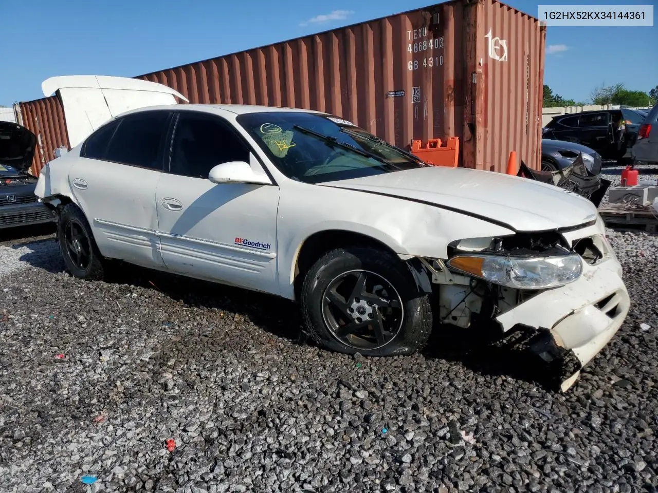2003 Pontiac Bonneville Se VIN: 1G2HX52KX34144361 Lot: 52165045