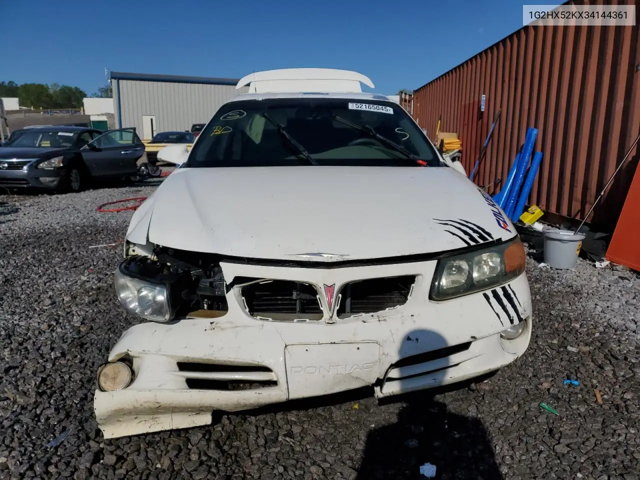 2003 Pontiac Bonneville Se VIN: 1G2HX52KX34144361 Lot: 52165045