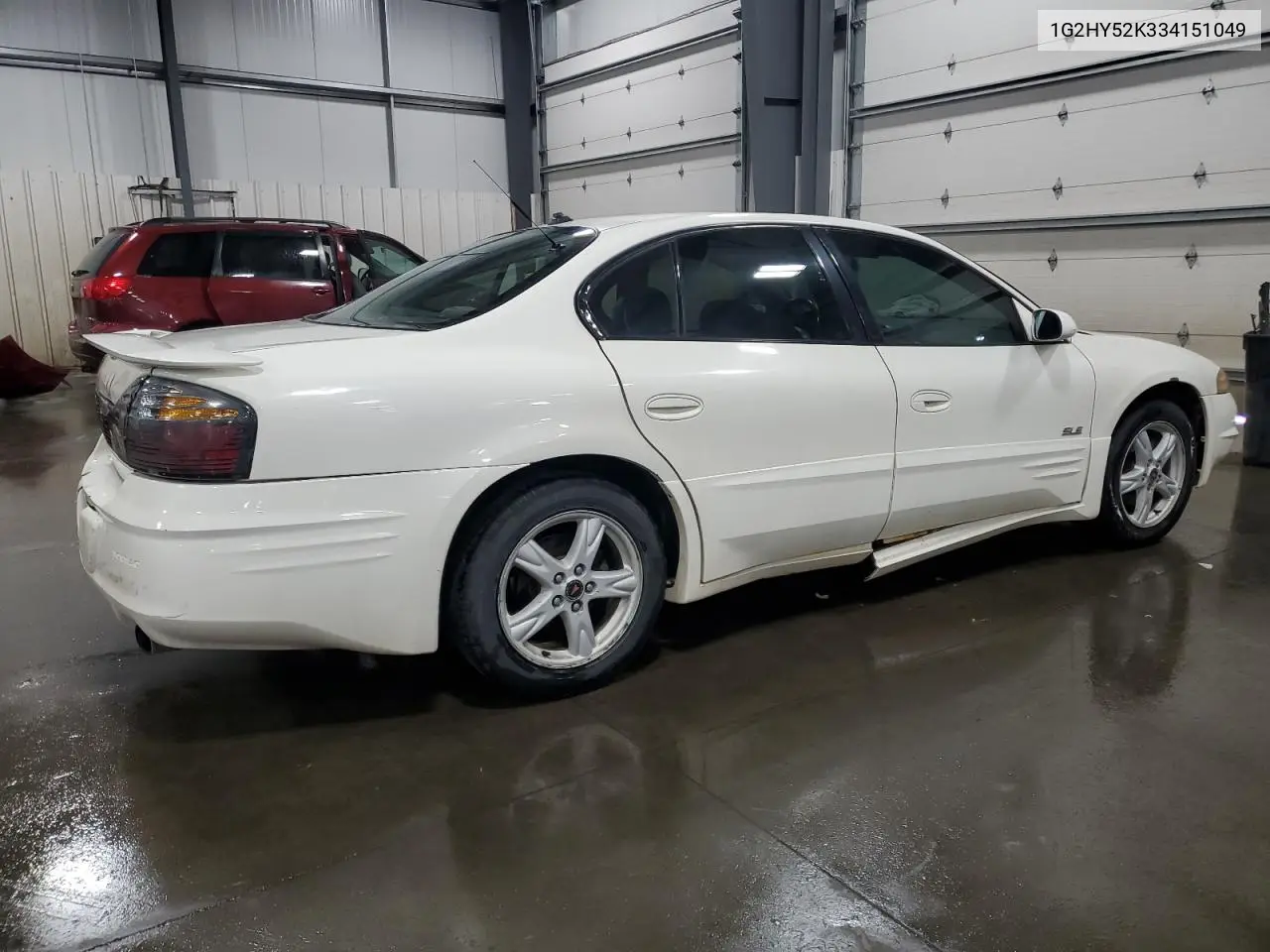 2003 Pontiac Bonneville Sle VIN: 1G2HY52K334151049 Lot: 55132505