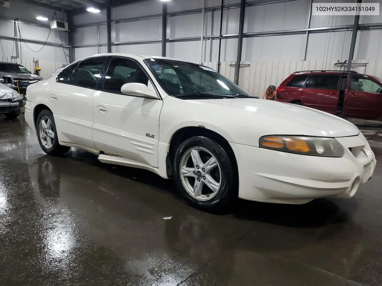 2003 Pontiac Bonneville Sle VIN: 1G2HY52K334151049 Lot: 55132505