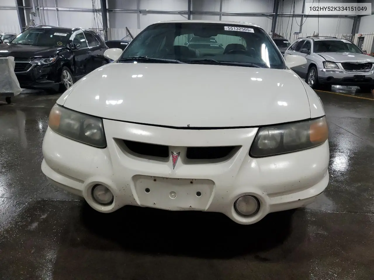 2003 Pontiac Bonneville Sle VIN: 1G2HY52K334151049 Lot: 55132505