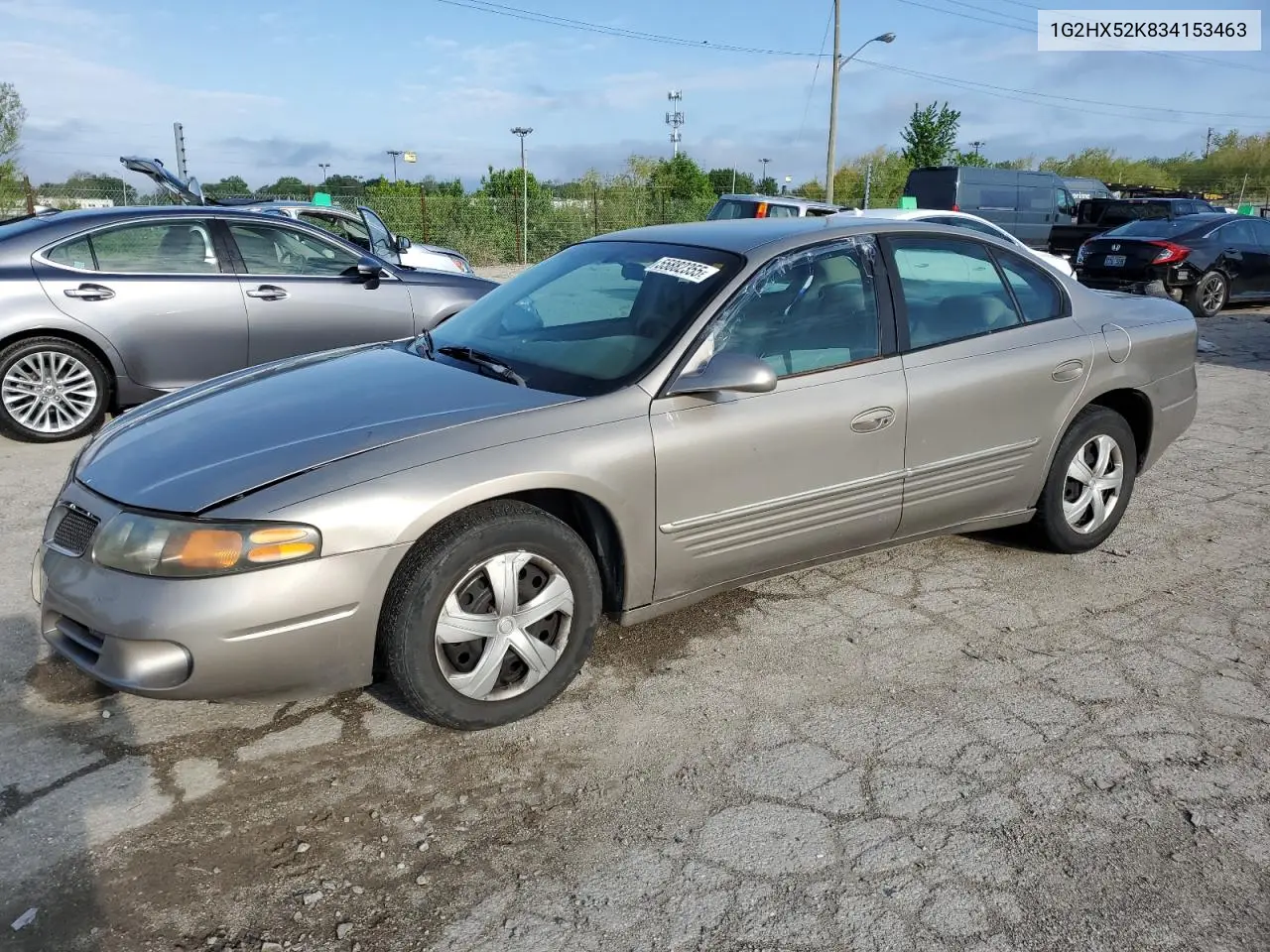 2003 Pontiac Bonneville Se VIN: 1G2HX52K834153463 Lot: 55882355