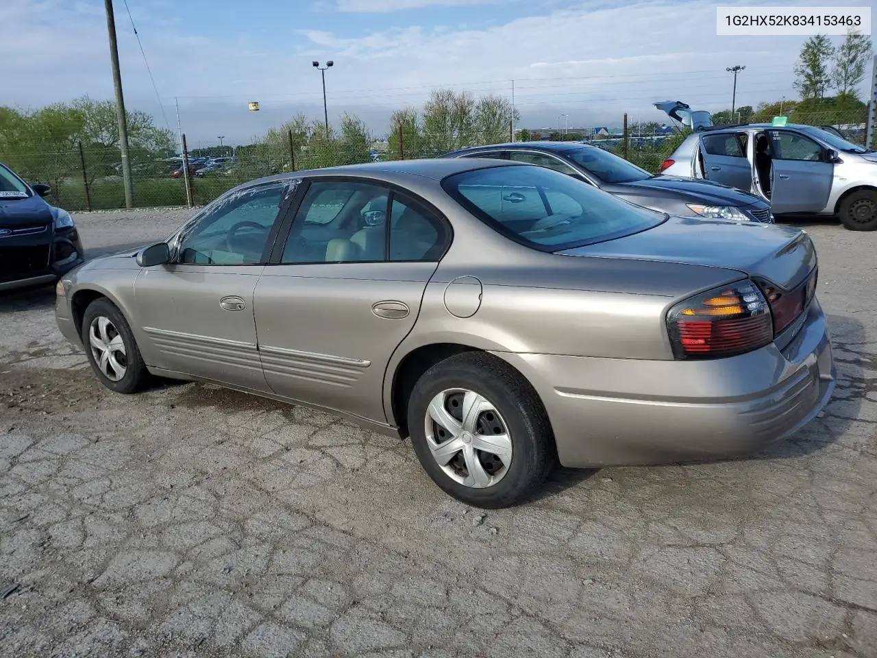 2003 Pontiac Bonneville Se VIN: 1G2HX52K834153463 Lot: 55882355