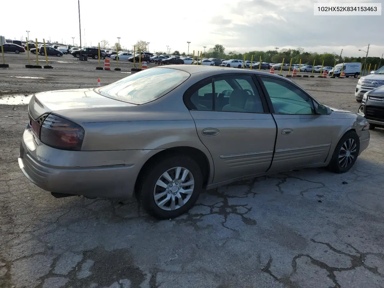 2003 Pontiac Bonneville Se VIN: 1G2HX52K834153463 Lot: 55882355