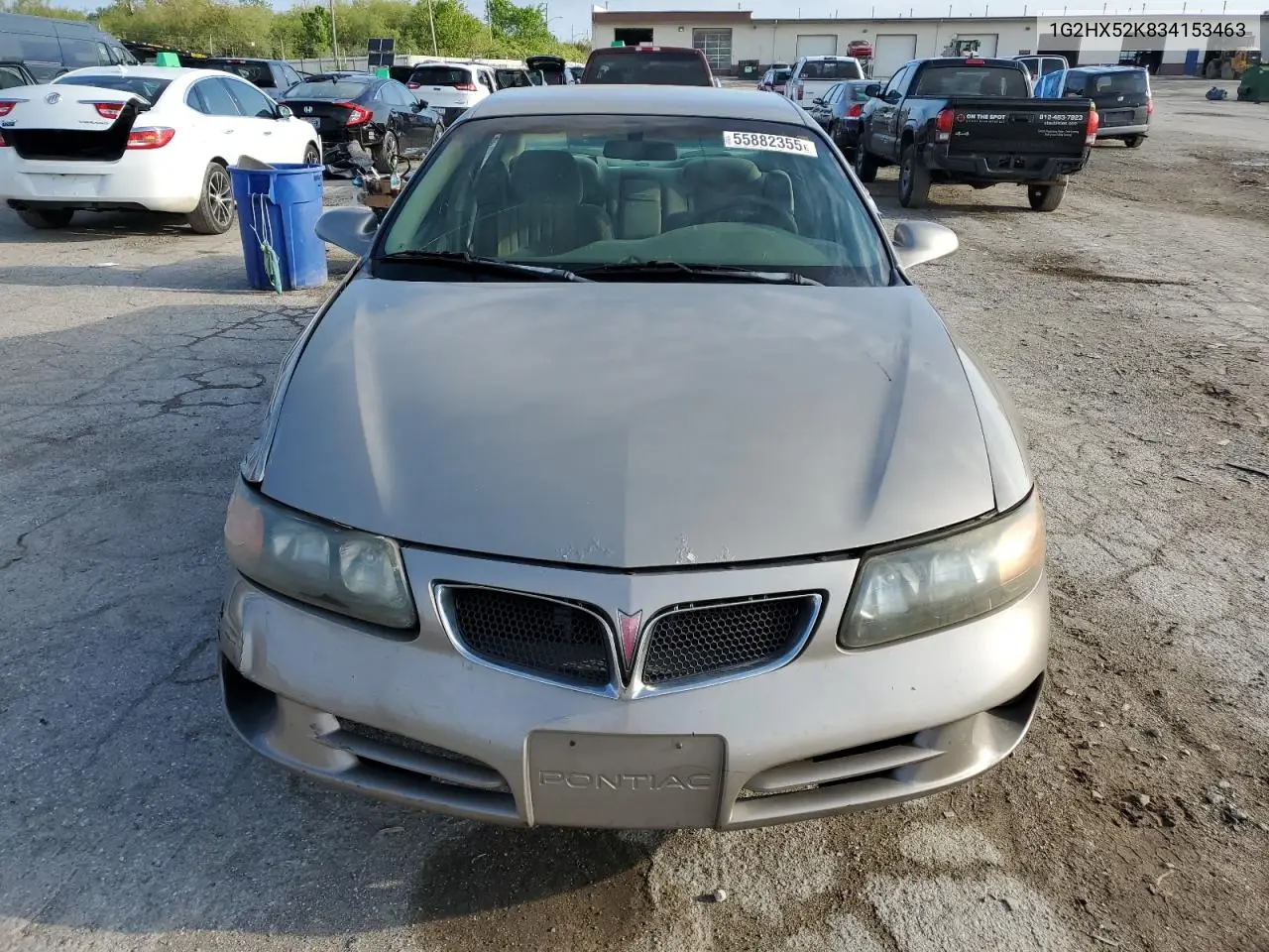2003 Pontiac Bonneville Se VIN: 1G2HX52K834153463 Lot: 55882355