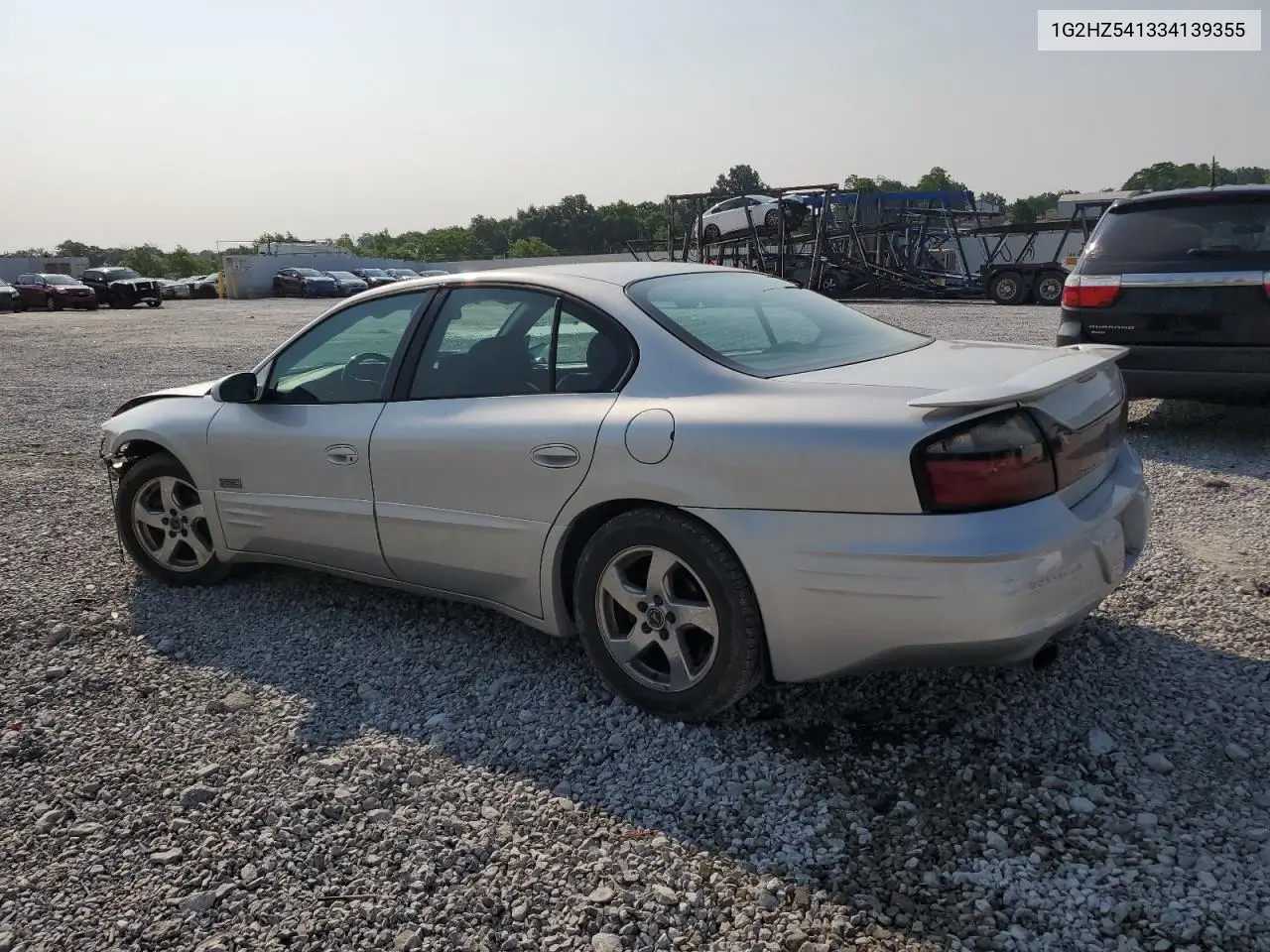 2003 Pontiac Bonneville Ssei VIN: 1G2HZ541334139355 Lot: 59859555