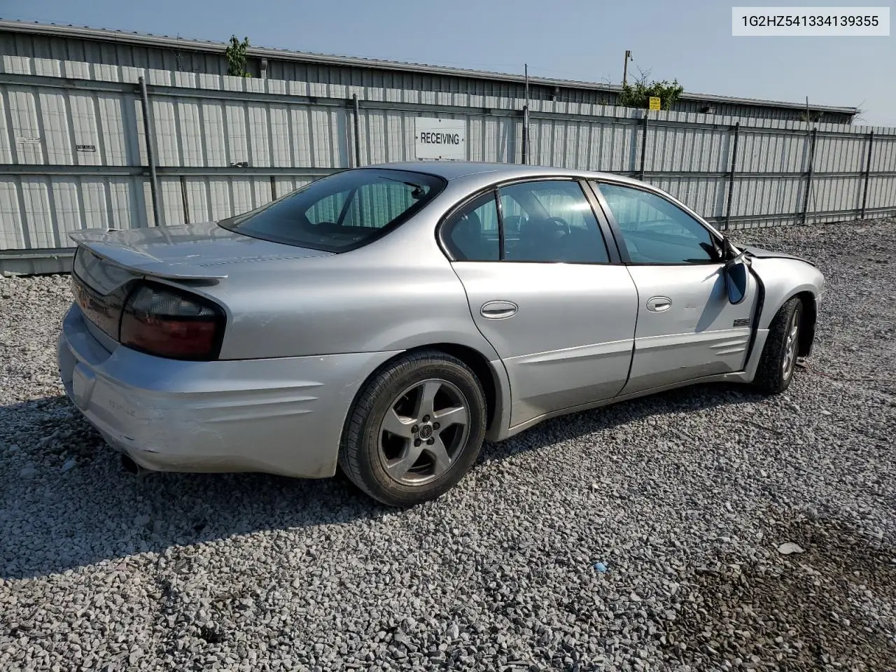 2003 Pontiac Bonneville Ssei VIN: 1G2HZ541334139355 Lot: 59859555