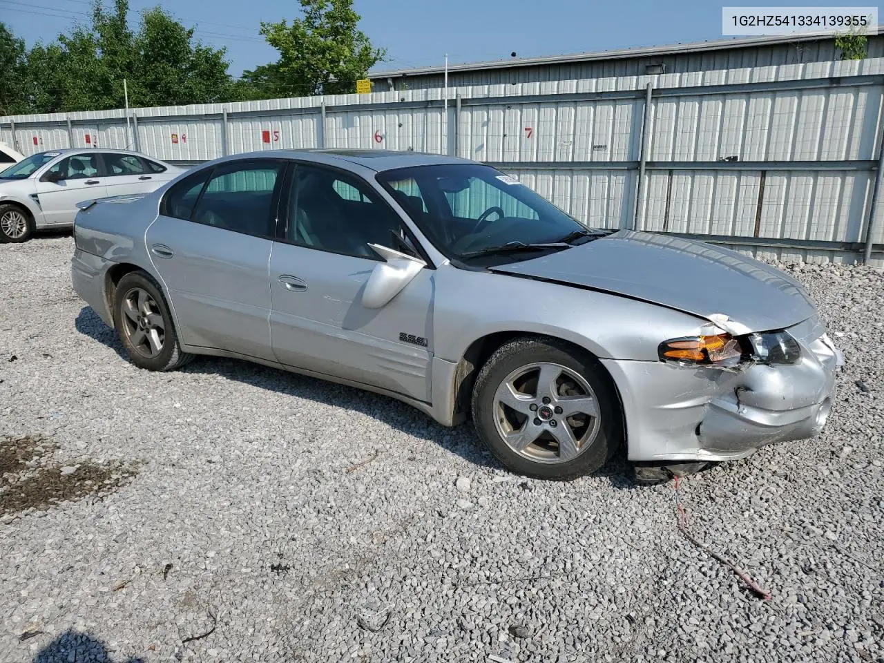 2003 Pontiac Bonneville Ssei VIN: 1G2HZ541334139355 Lot: 59859555