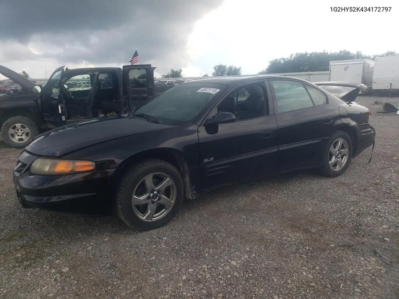 2003 Pontiac Bonneville Sle VIN: 1G2HY52K434172797 Lot: 60971115
