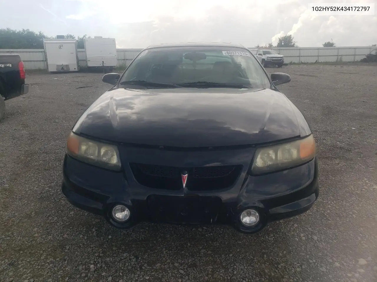 2003 Pontiac Bonneville Sle VIN: 1G2HY52K434172797 Lot: 60971115