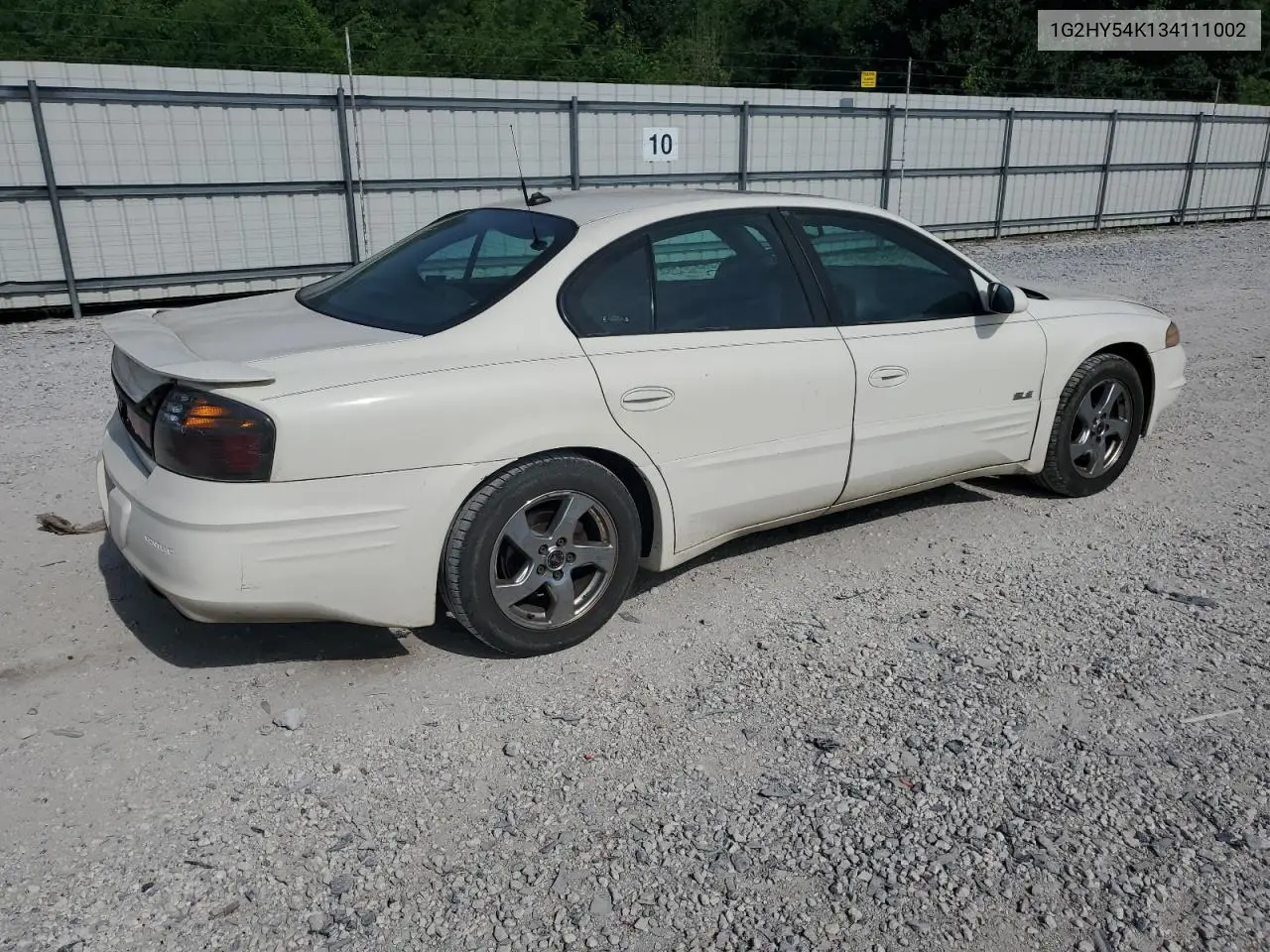 2003 Pontiac Bonneville Sle VIN: 1G2HY54K134111002 Lot: 62105145