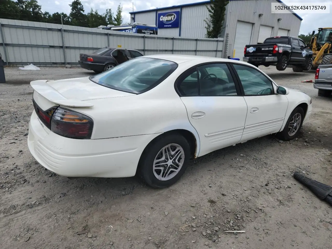 2003 Pontiac Bonneville Se VIN: 1G2HX52K434175749 Lot: 63437455