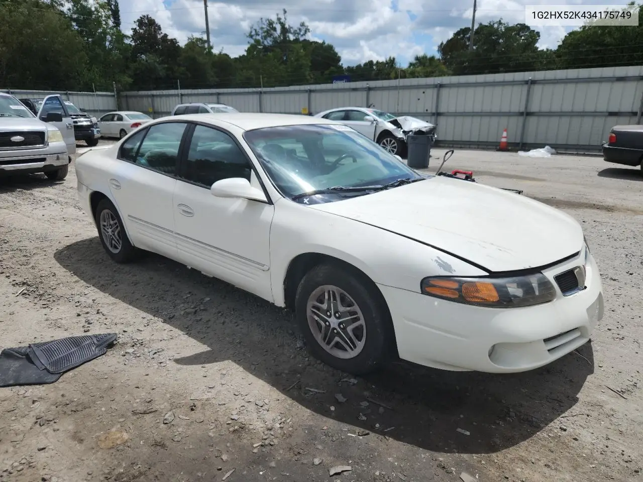 2003 Pontiac Bonneville Se VIN: 1G2HX52K434175749 Lot: 63437455