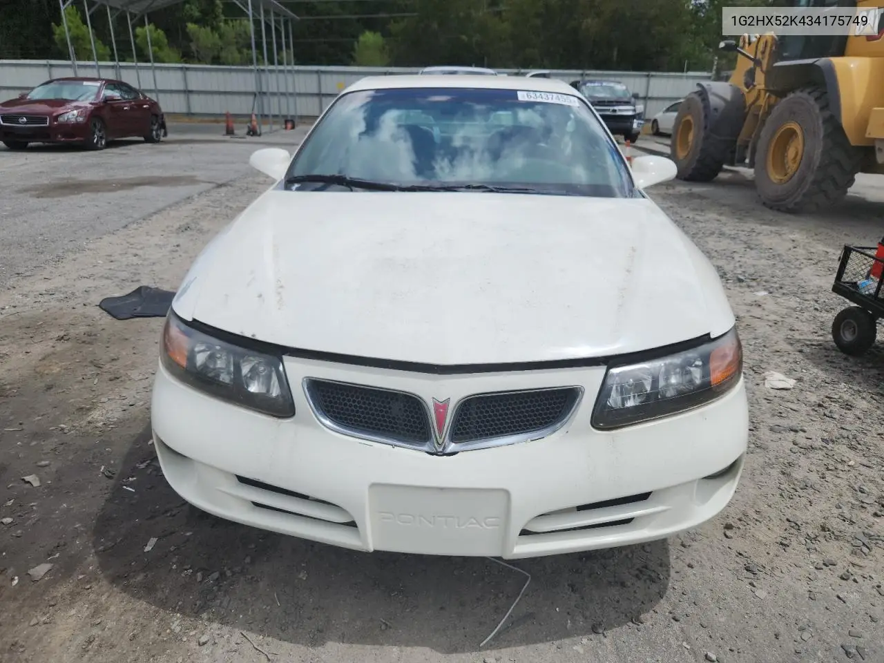 2003 Pontiac Bonneville Se VIN: 1G2HX52K434175749 Lot: 63437455