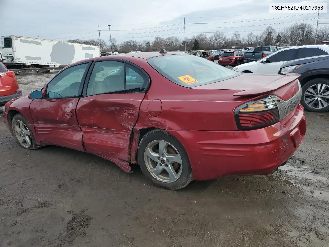 2004 Pontiac Bonneville Sle VIN: 1G2HY52K74U217958 Lot: 47651105