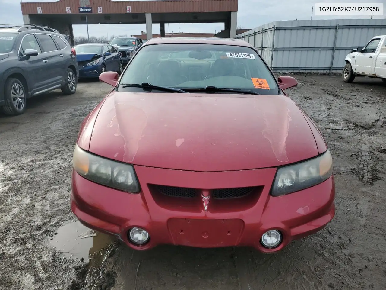 2004 Pontiac Bonneville Sle VIN: 1G2HY52K74U217958 Lot: 47651105