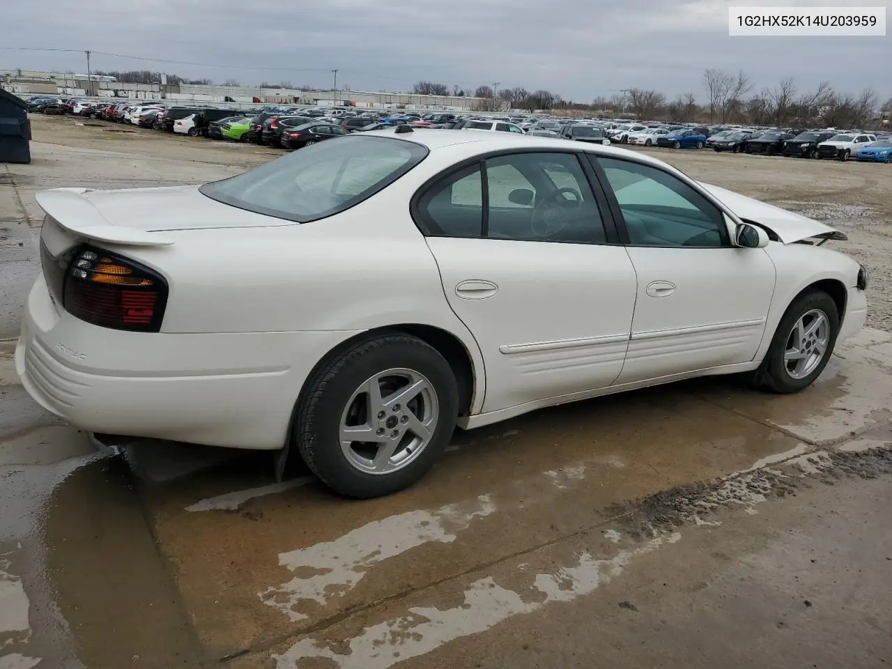 2004 Pontiac Bonneville Se VIN: 1G2HX52K14U203959 Lot: 50969025