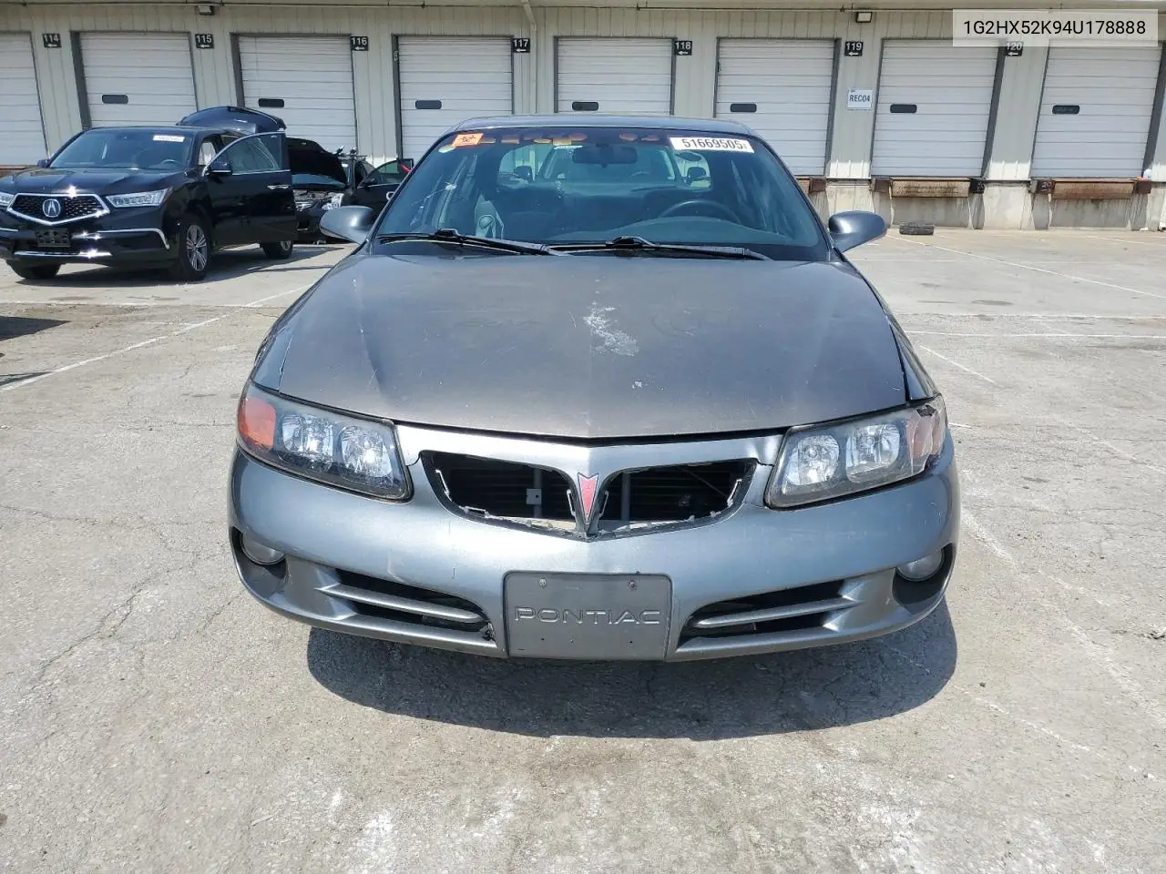 2004 Pontiac Bonneville Se VIN: 1G2HX52K94U178888 Lot: 51669505