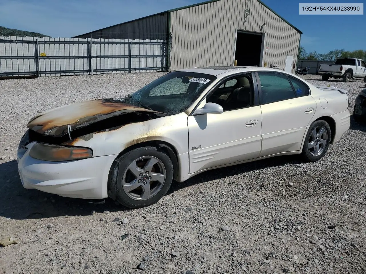 2004 Pontiac Bonneville Sle VIN: 1G2HY54KX4U233990 Lot: 54650845