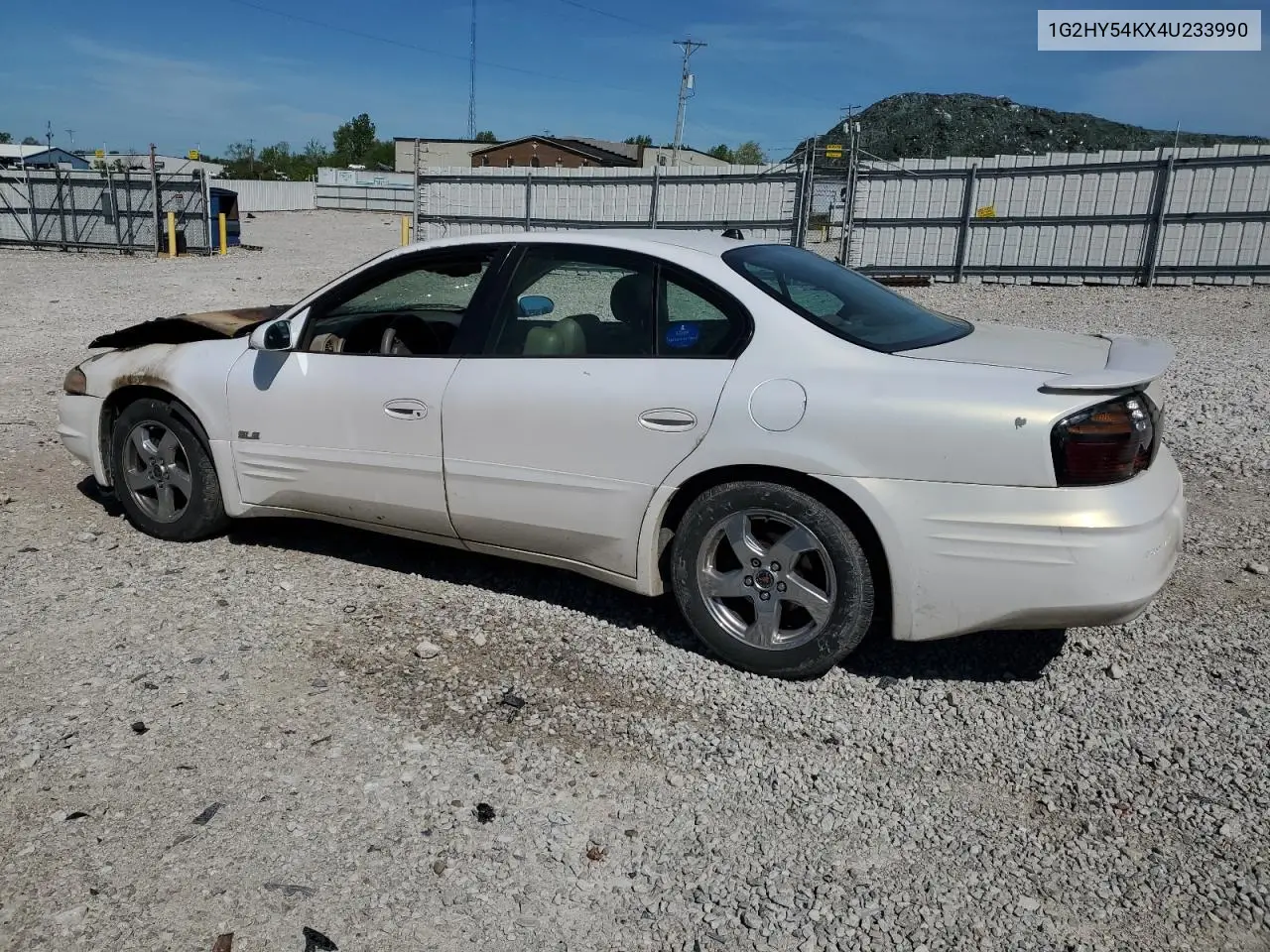 2004 Pontiac Bonneville Sle VIN: 1G2HY54KX4U233990 Lot: 54650845