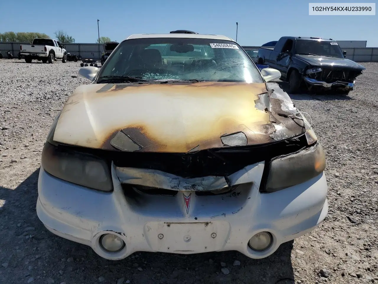 2004 Pontiac Bonneville Sle VIN: 1G2HY54KX4U233990 Lot: 54650845