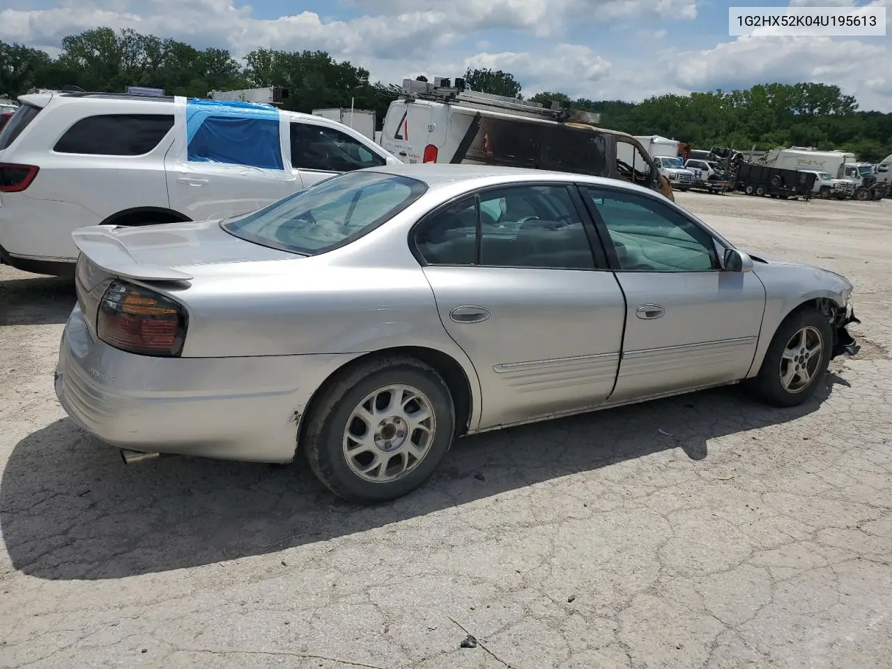 2004 Pontiac Bonneville Se VIN: 1G2HX52K04U195613 Lot: 58787305