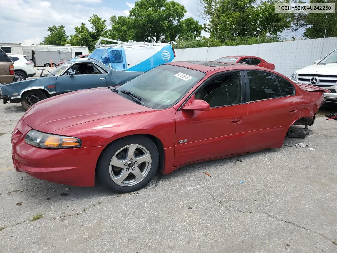 2004 Pontiac Bonneville Sle VIN: 1G2HY52K04U242250 Lot: 62566915