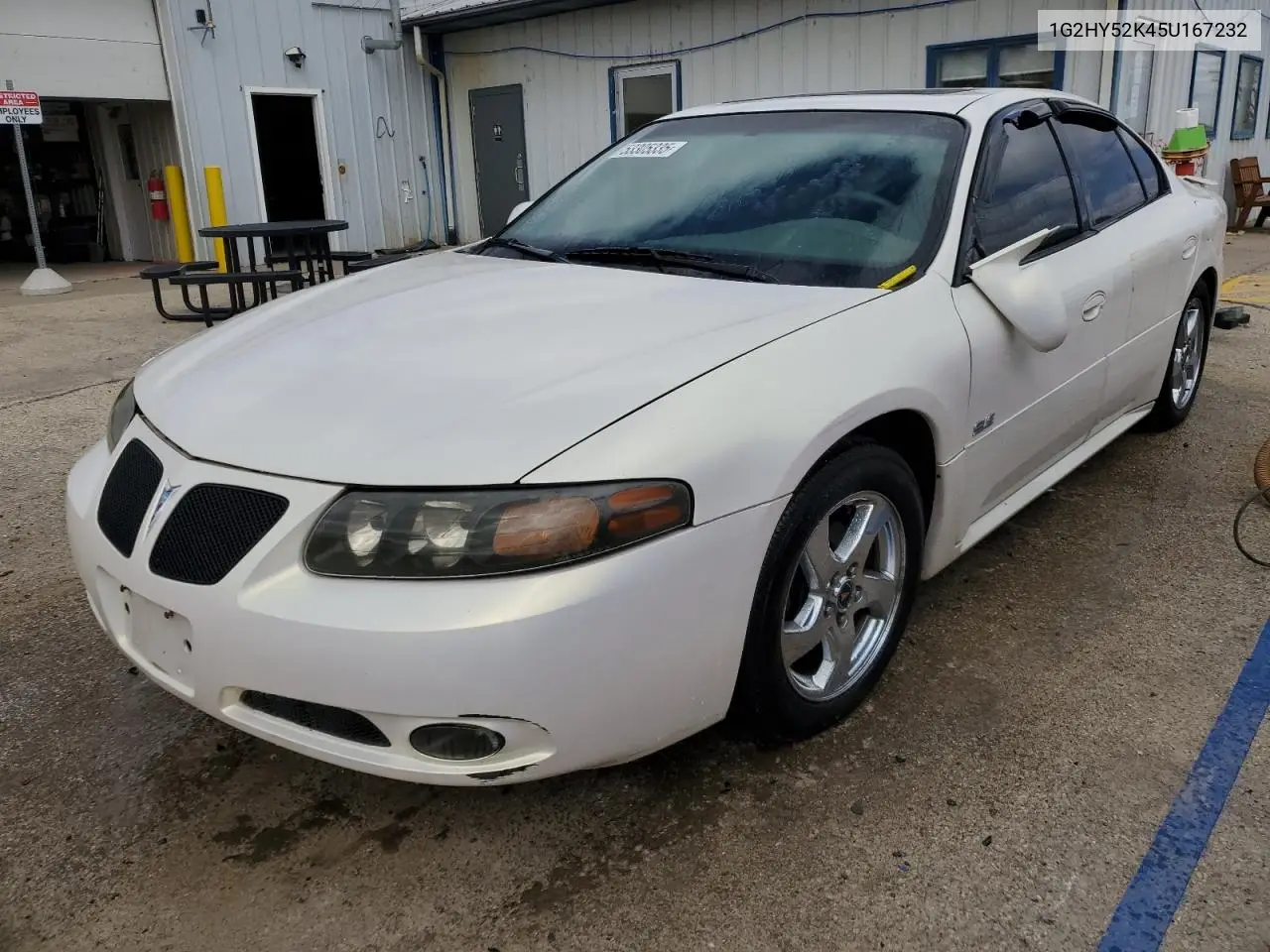 2005 Pontiac Bonneville Sle VIN: 1G2HY52K45U167232 Lot: 53305335