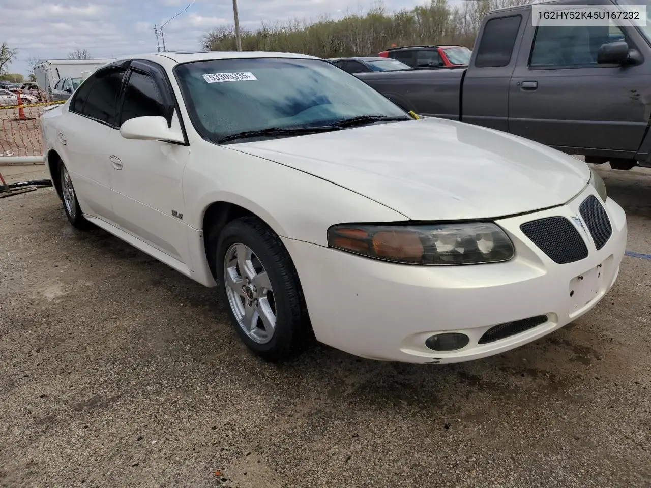 2005 Pontiac Bonneville Sle VIN: 1G2HY52K45U167232 Lot: 53305335