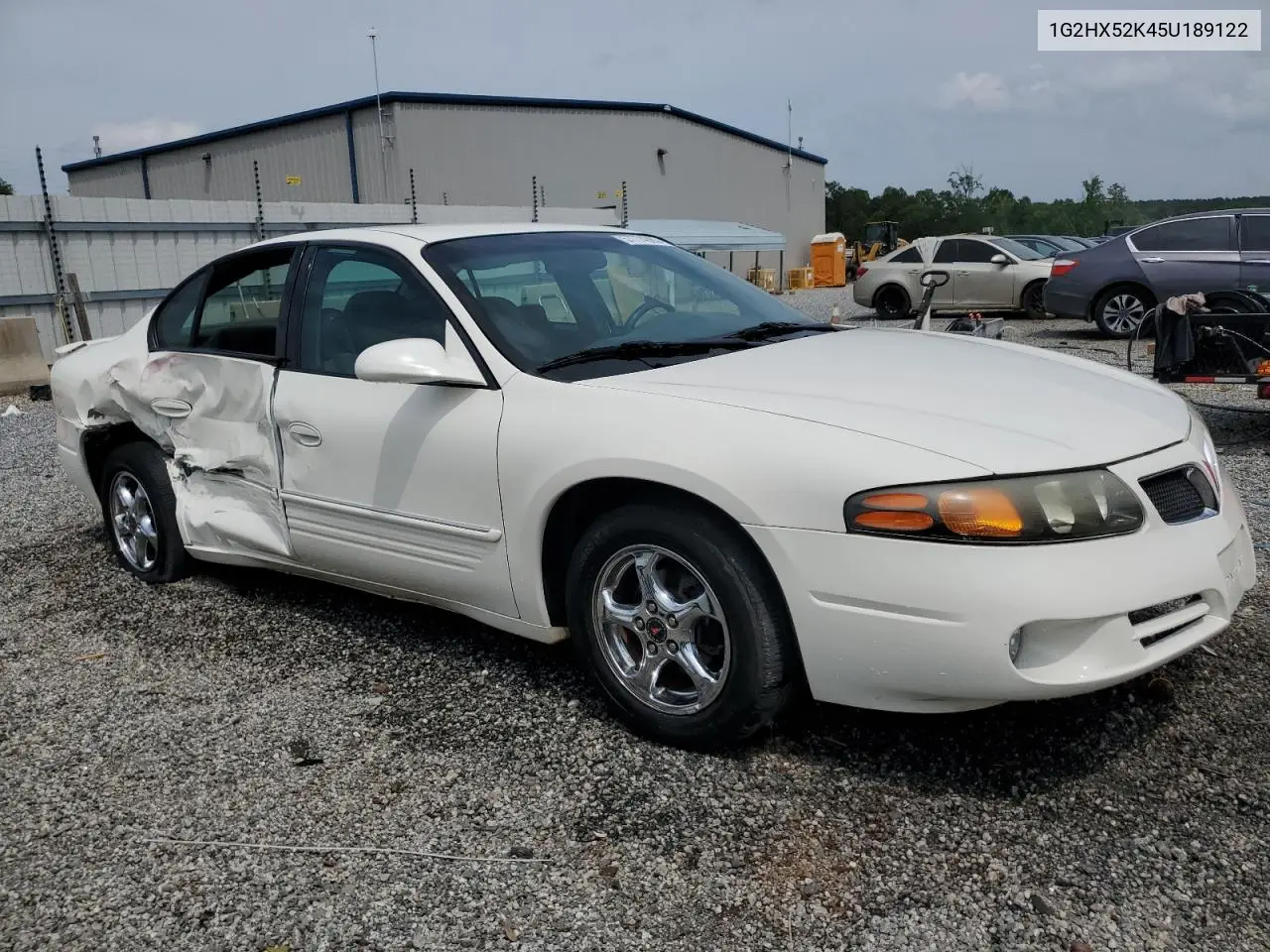 2005 Pontiac Bonneville Se VIN: 1G2HX52K45U189122 Lot: 57774885