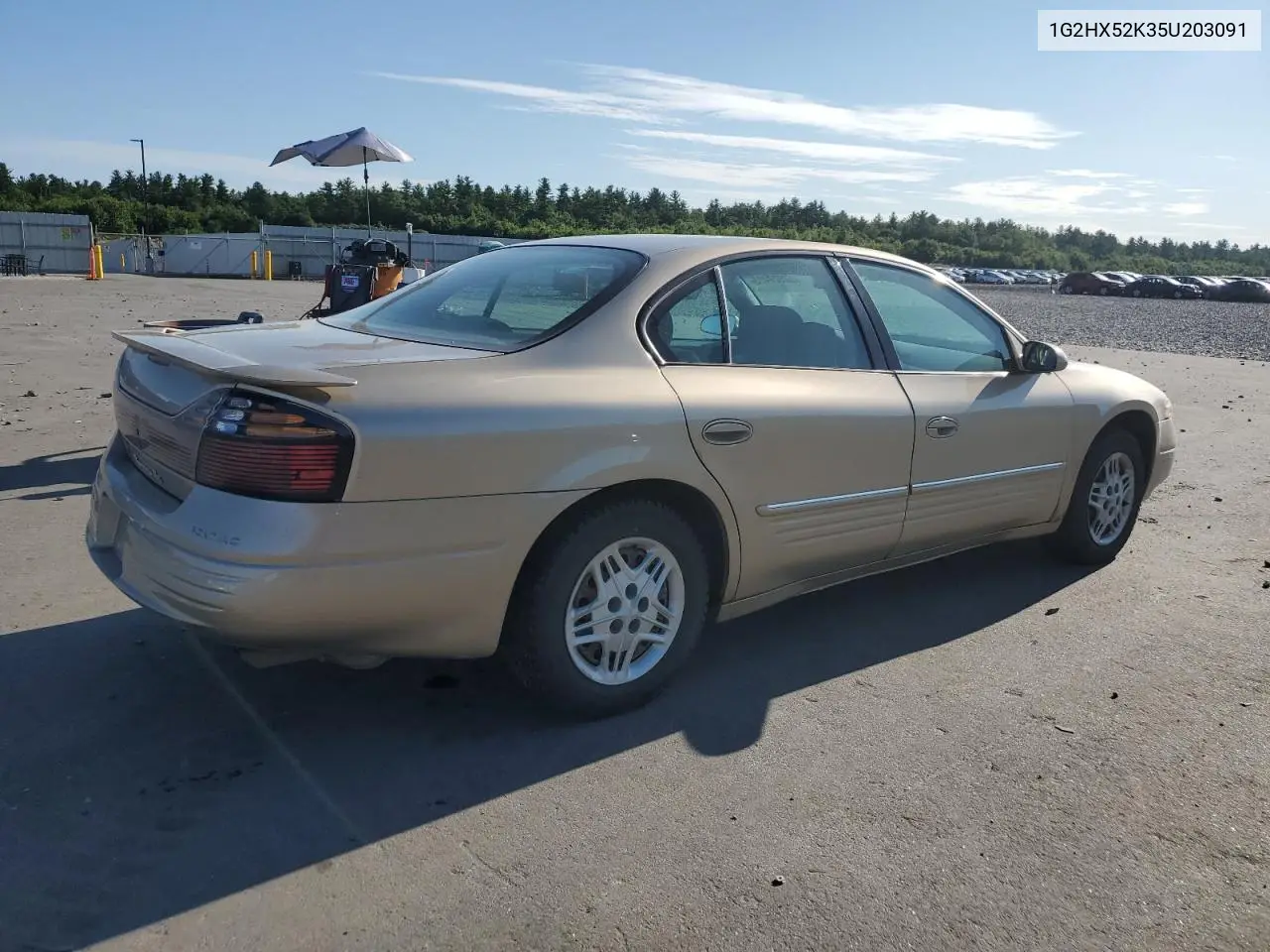 2005 Pontiac Bonneville Se VIN: 1G2HX52K35U203091 Lot: 60527405