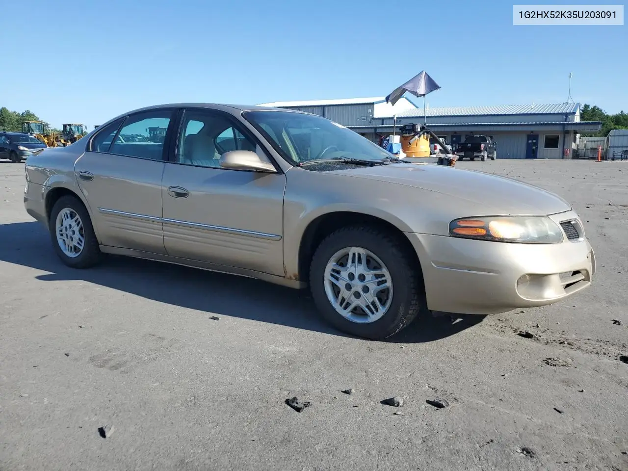2005 Pontiac Bonneville Se VIN: 1G2HX52K35U203091 Lot: 60527405