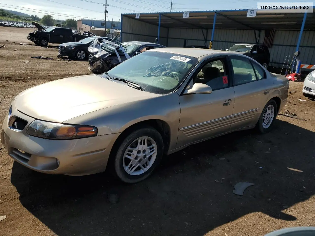 2005 Pontiac Bonneville Se VIN: 1G2HX52K15U154683 Lot: 60931325