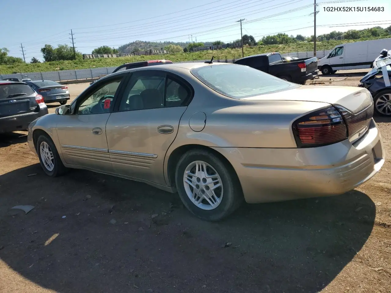 2005 Pontiac Bonneville Se VIN: 1G2HX52K15U154683 Lot: 60931325