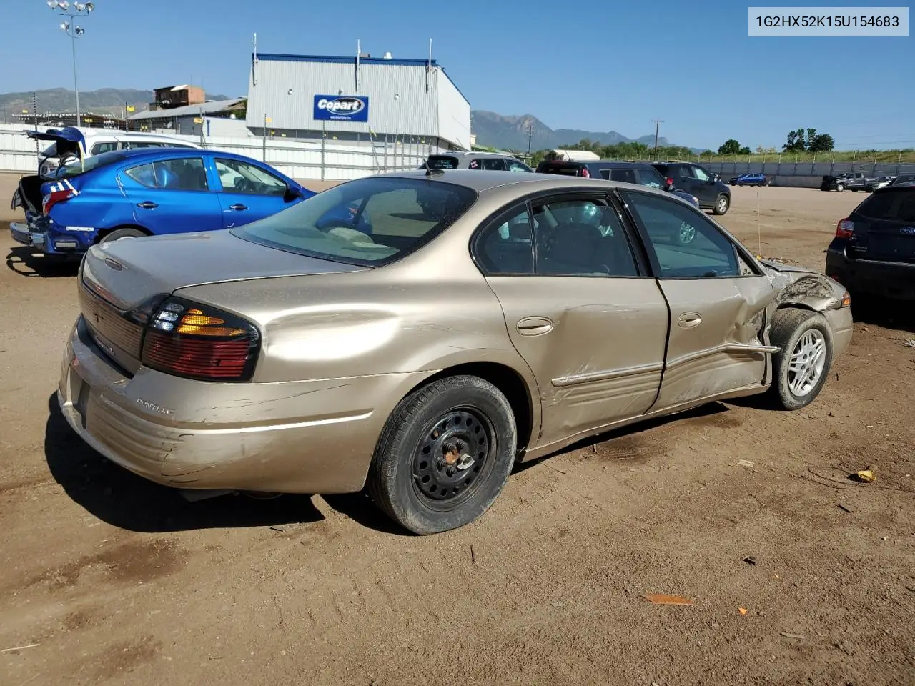 2005 Pontiac Bonneville Se VIN: 1G2HX52K15U154683 Lot: 60931325