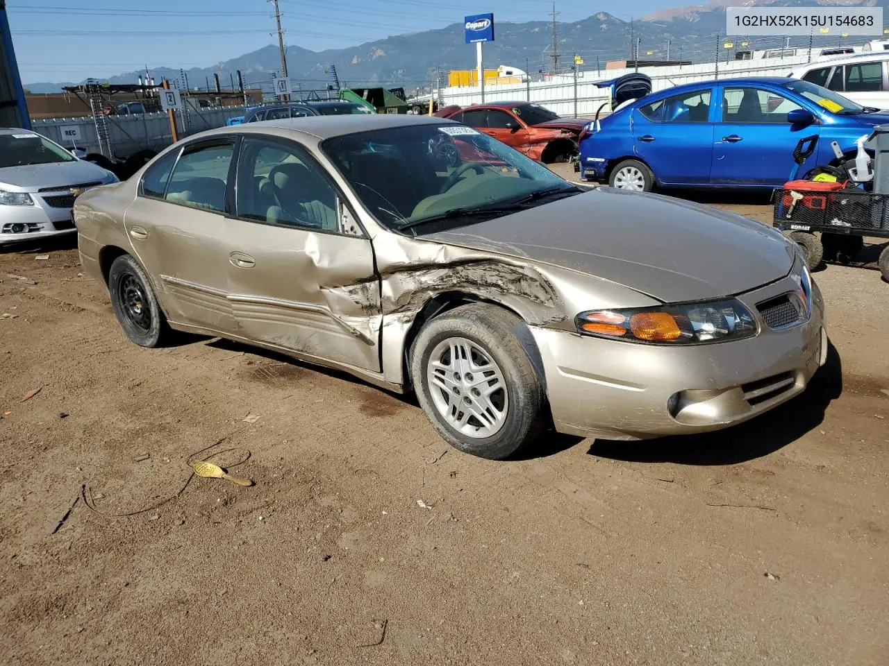 2005 Pontiac Bonneville Se VIN: 1G2HX52K15U154683 Lot: 60931325