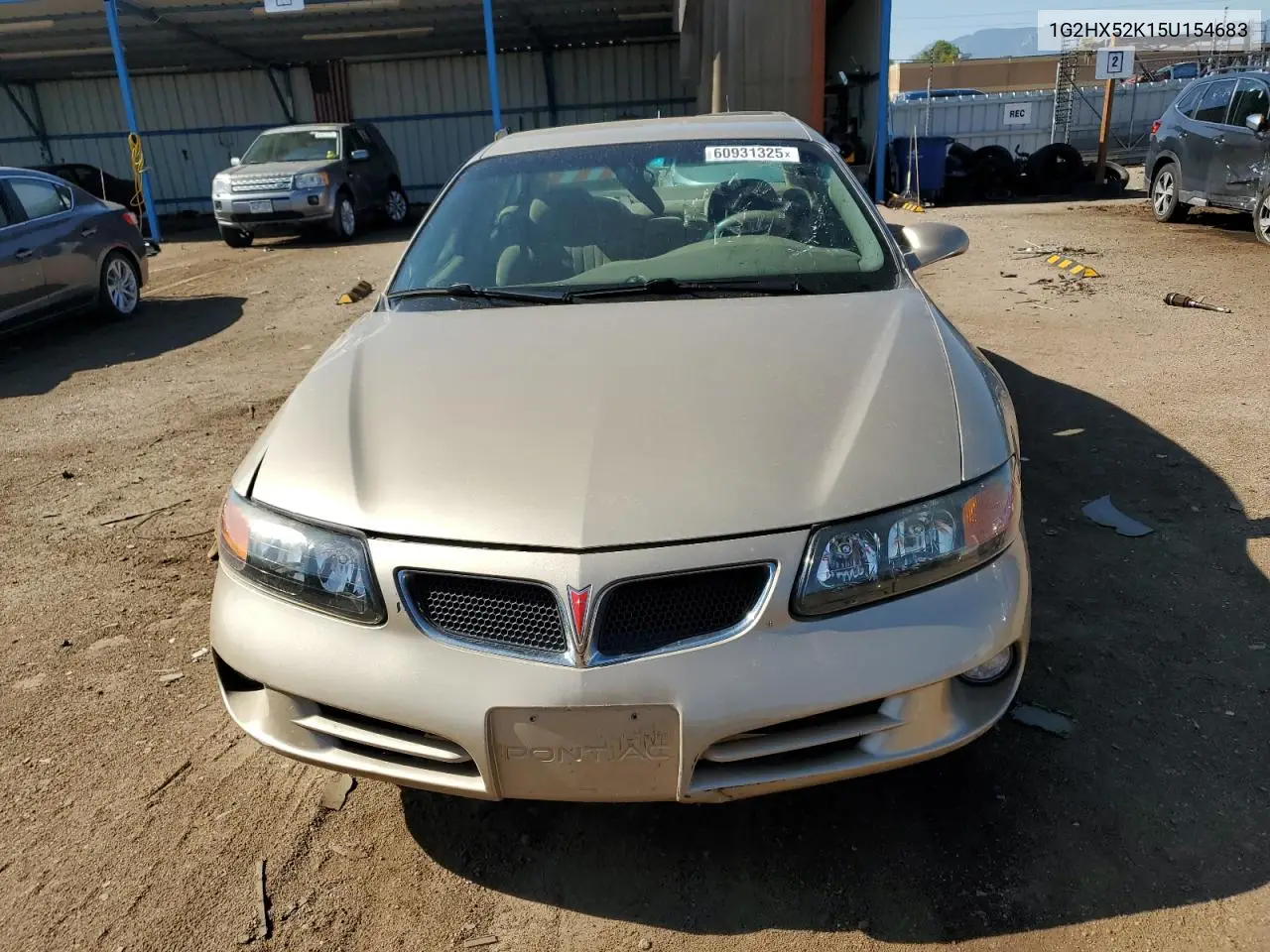 2005 Pontiac Bonneville Se VIN: 1G2HX52K15U154683 Lot: 60931325