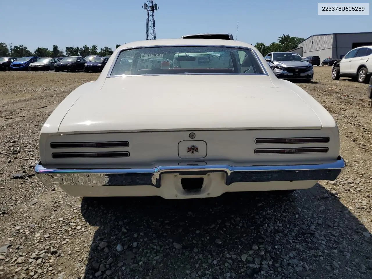 1968 Pontiac Firebird VIN: 223378U605289 Lot: 62057715