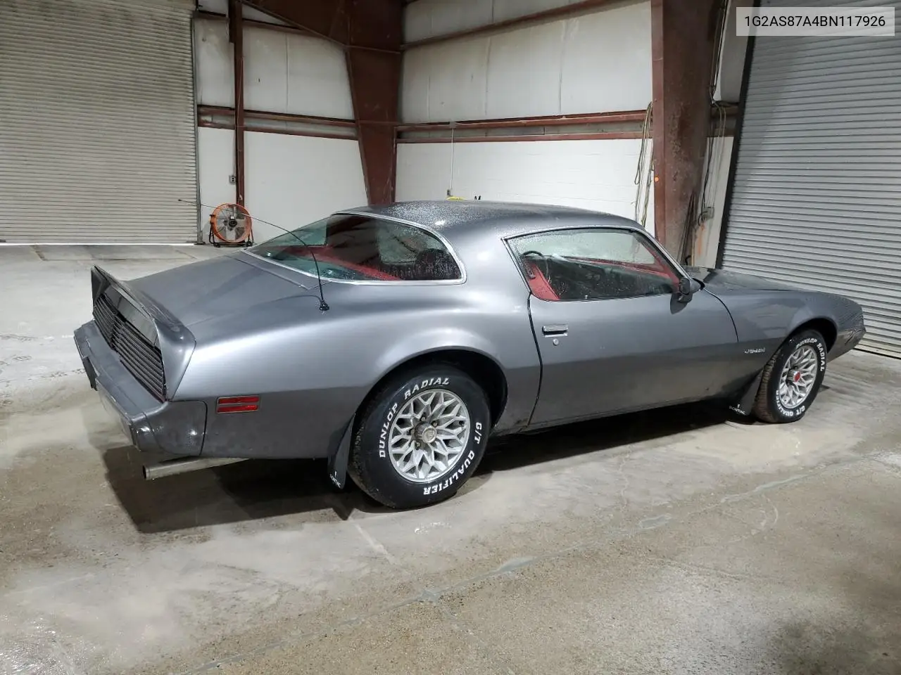 1981 Pontiac Firebird VIN: 1G2AS87A4BN117926 Lot: 49288185