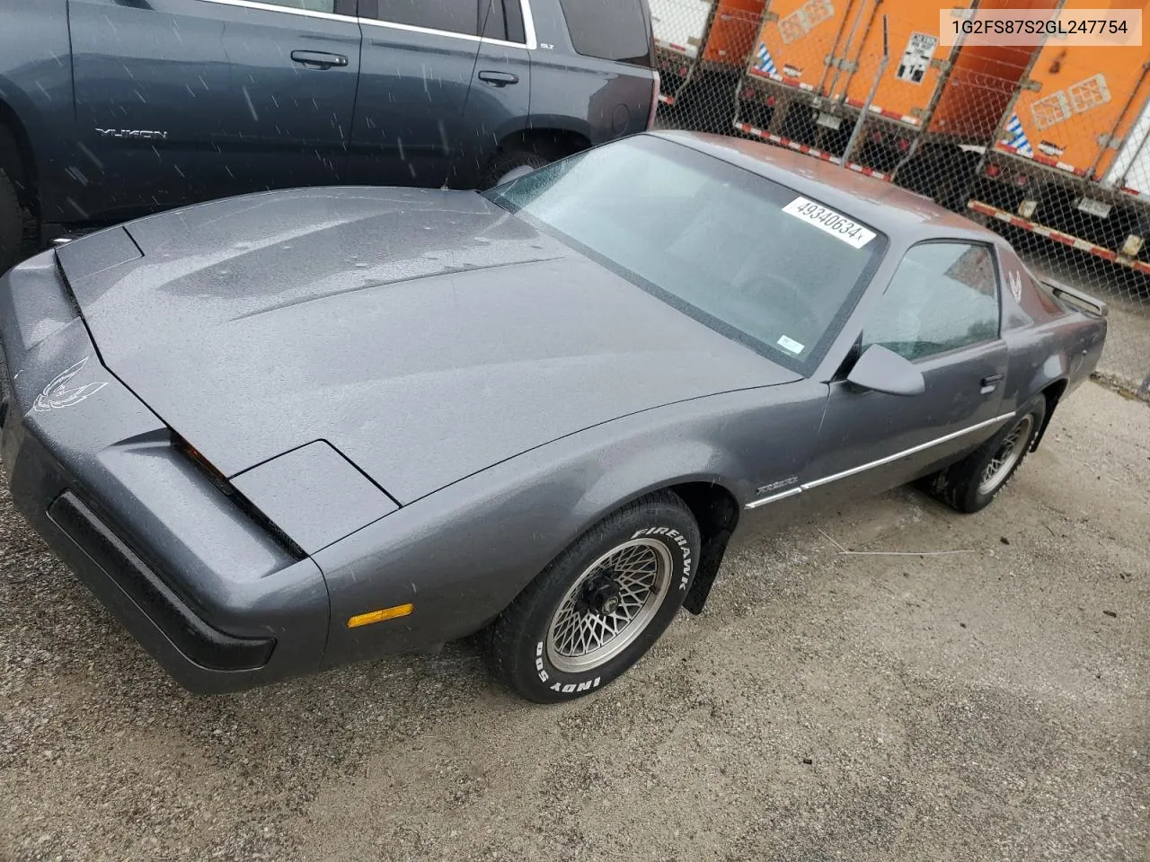 1986 Pontiac Firebird VIN: 1G2FS87S2GL247754 Lot: 49340634
