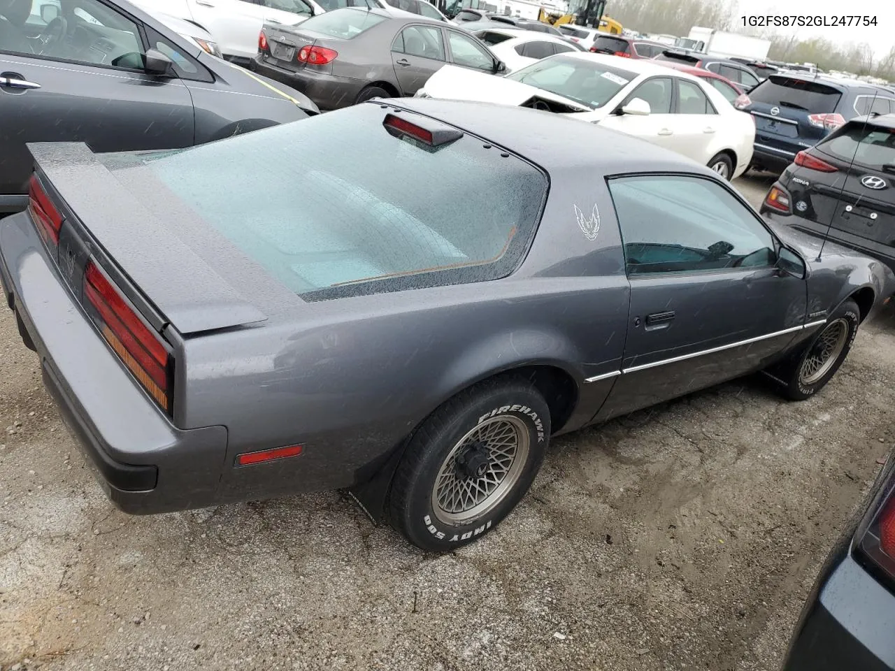 1986 Pontiac Firebird VIN: 1G2FS87S2GL247754 Lot: 49340634