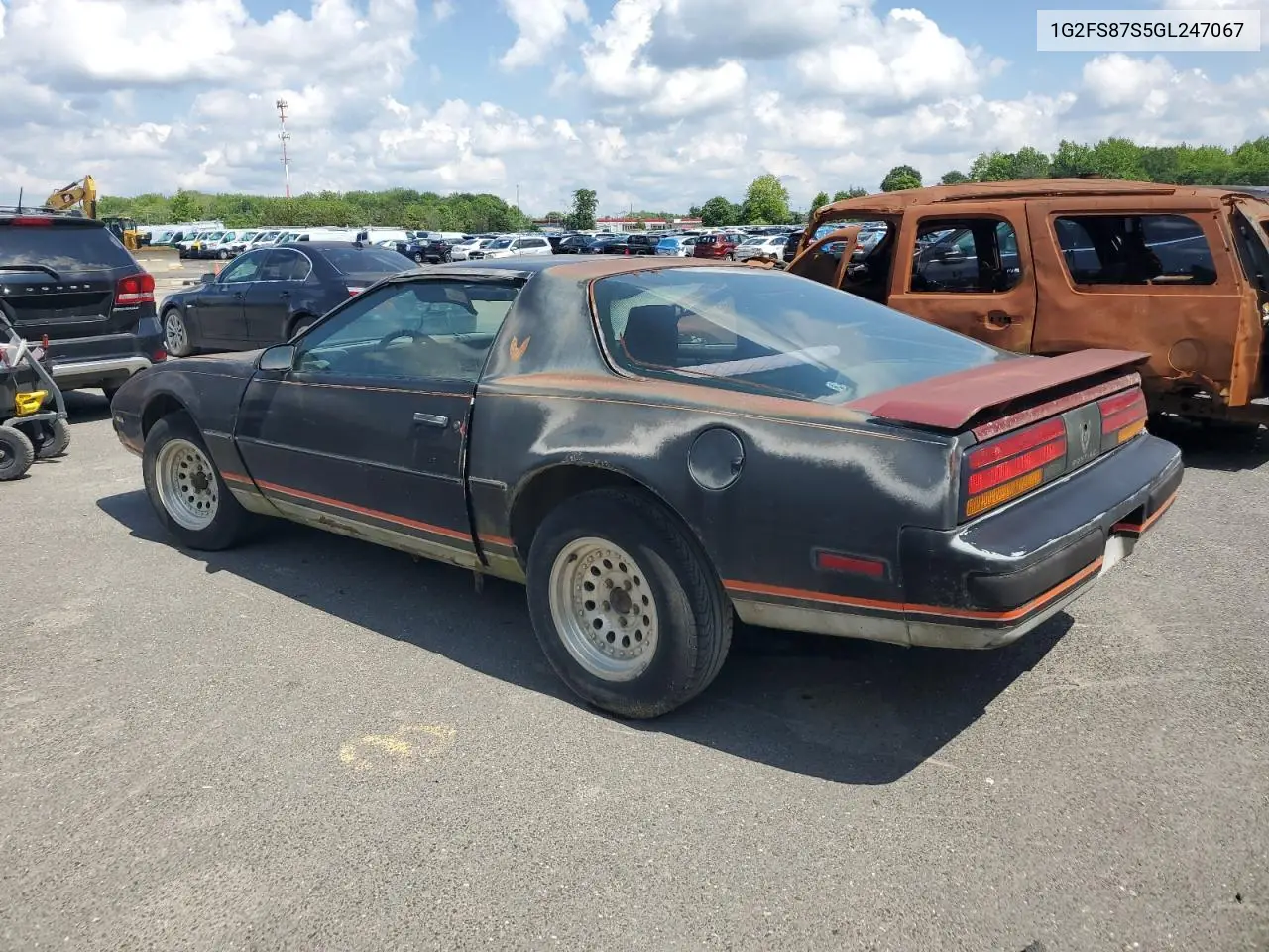 1986 Pontiac Firebird VIN: 1G2FS87S5GL247067 Lot: 58942955